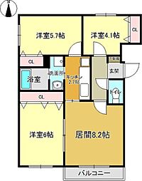 札幌市電2系統 石山通駅 徒歩15分 3階/-