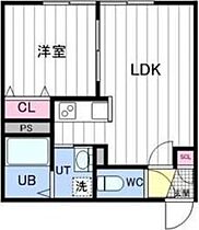 北海道札幌市清田区清田二条1丁目（賃貸アパート1LDK・3階・29.16㎡） その2