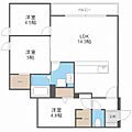 サンスクリットレジデンス北大前5階11.7万円
