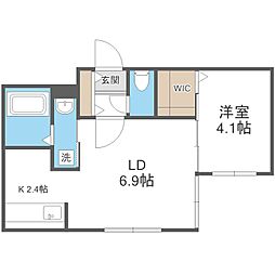 WIND HILLS 南郷 4階/-
