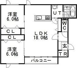 札幌市営東豊線 元町駅 徒歩27分 3階/-