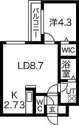 プリヴィエール宮の森 4階/-