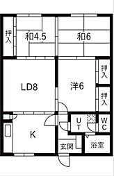 JR学園都市線 八軒駅 徒歩11分 2階/-