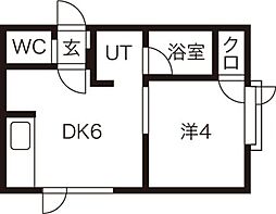 札幌市営東西線 南郷18丁目駅 徒歩6分 2階/-