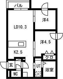 カームヒルズ西岡 5階/-