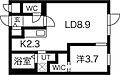 北斗エンブレム札幌3階6.9万円