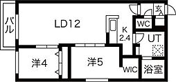ホクエイヒルズ 2階/-