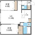 S-RESIDENCE琴似II3階12.0万円