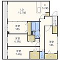 S-RESIDENCE宮の森4階16.5万円