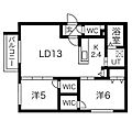 WestVilletta4階7.4万円