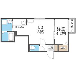 アリュール南6条 5階/-