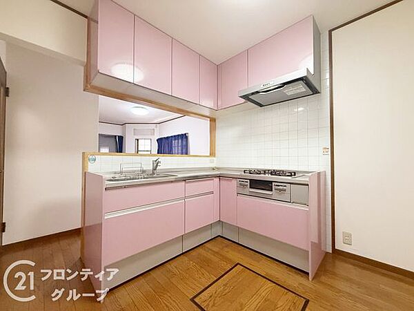 Beautiful mountainous landscape with colorful sky