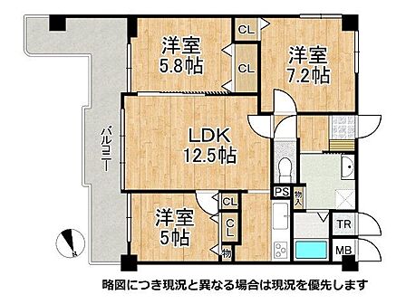 収納スペースが豊富な間取りは、スッキリとした生活を実現します。整理整頓がしやすい環境です。