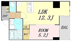 Fortunato扇町  ｜ 大阪府大阪市北区浪花町（賃貸マンション1LDK・12階・39.00㎡） その2