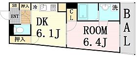 大阪府大阪市北区西天満3丁目（賃貸マンション1DK・2階・32.85㎡） その2