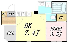 大阪府吹田市清和園町（賃貸アパート1DK・2階・26.91㎡） その2