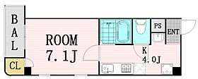 大阪府大阪市北区西天満6丁目8-8（賃貸マンション1K・5階・25.22㎡） その2