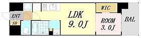 大阪府大阪市淀川区宮原1丁目（賃貸マンション1LDK・8階・30.70㎡） その2