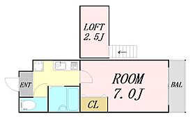 レスポワル新町  ｜ 大阪府大阪市西区新町4丁目（賃貸マンション1K・4階・21.60㎡） その2