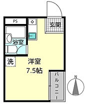 北和通商ビル  ｜ 奈良県生駒市谷田町（賃貸マンション1R・2階・18.59㎡） その2