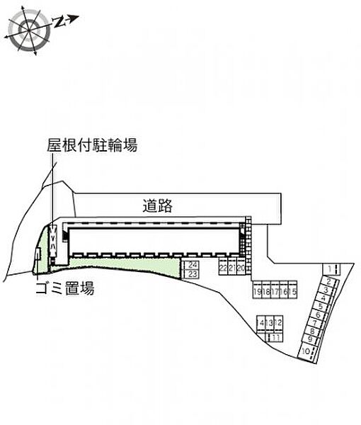 レオパレス南生駒 105｜奈良県生駒市小平尾町(賃貸アパート1K・1階・31.05㎡)の写真 その3