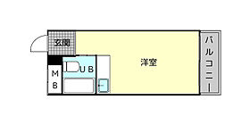 シティパレス生駒P-2  ｜ 奈良県生駒市山崎新町（賃貸マンション1R・6階・15.00㎡） その2