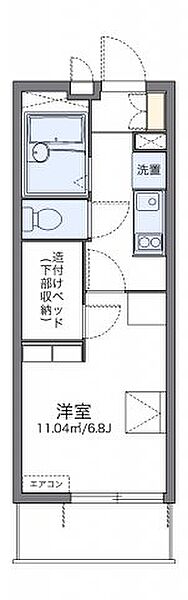 レオパレス清瀧Ａ 303｜大阪府四條畷市大字清瀧(賃貸マンション1K・3階・19.87㎡)の写真 その2