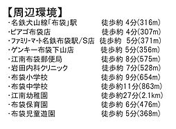 周辺施設の画像
