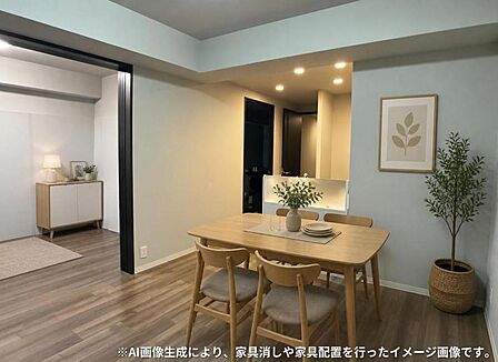 南向きで明るく風通しのよい9階2LDK