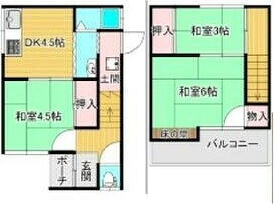 長者町戸建て 1｜兵庫県神戸市長田区長者町(賃貸一戸建3DK・1階・42.72㎡)の写真 その2