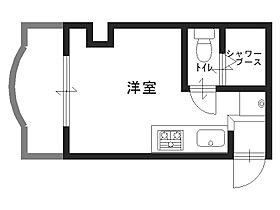 エクラ諏訪山 201 ｜ 兵庫県神戸市中央区中山手通4丁目（賃貸マンション1R・3階・17.00㎡） その2