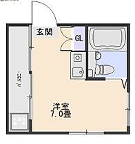 カーサ兵庫 302 ｜ 兵庫県神戸市兵庫区石井町2丁目（賃貸マンション1R・3階・19.00㎡） その2