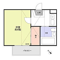 ももの木 104 ｜ 兵庫県神戸市北区鈴蘭台南町6丁目14-11（賃貸アパート1K・1階・17.61㎡） その2