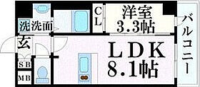 プレサンスブルーム新神戸 612 ｜ 兵庫県神戸市中央区加納町2丁目8-4（賃貸マンション1LDK・6階・29.64㎡） その2