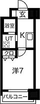 アドバンス神戸プラージュ 1202 ｜ 兵庫県神戸市中央区海岸通5丁目2-6（賃貸マンション1K・12階・23.74㎡） その2