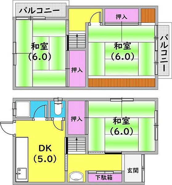 広い間取りです