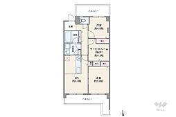 間取図画像 2SDK