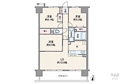 間取図画像 3LDK