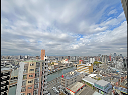 高層階ならではの開放感
