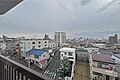 バルコニーから...