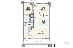 間取図画像 3LDK
