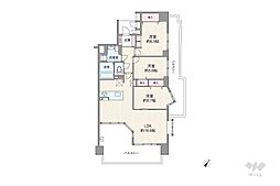 ユーフォリア八事紅葉園 3LDKの間取図画像