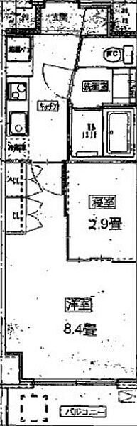 愛知県名古屋市千種区池下１丁目(賃貸マンション1LDK・3階・33.62㎡)の写真 その2