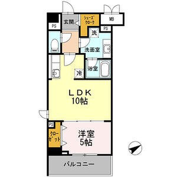 愛知県名古屋市千種区清住町３丁目(賃貸マンション1LDK・6階・40.16㎡)の写真 その2