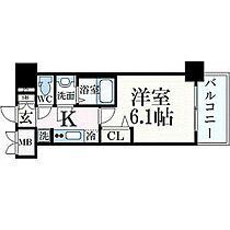 愛知県名古屋市千種区橋本町１丁目（賃貸マンション1K・8階・21.43㎡） その2