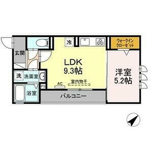 愛知県名古屋市千種区千種３丁目(賃貸アパート1LDK・3階・35.82㎡)の写真 その2