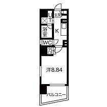 愛知県名古屋市千種区新池町４丁目（賃貸マンション1K・5階・27.30㎡） その2