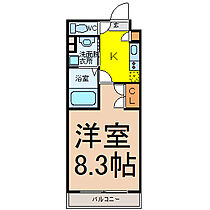 愛知県名古屋市名東区小池町（賃貸マンション1K・3階・24.80㎡） その2