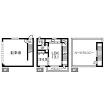 愛知県名古屋市名東区亀の井３丁目（賃貸アパート1LDK・1階・89.60㎡） その2