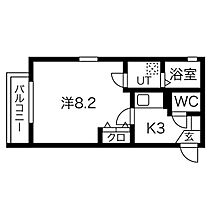 愛知県名古屋市東区大幸３丁目（賃貸アパート1K・1階・24.85㎡） その2